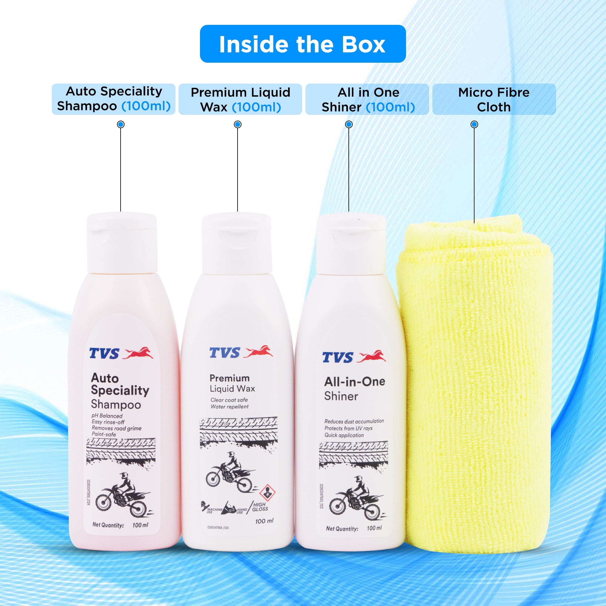 Bike Care Kit  Essential Cleaning and Maintenance Tools
